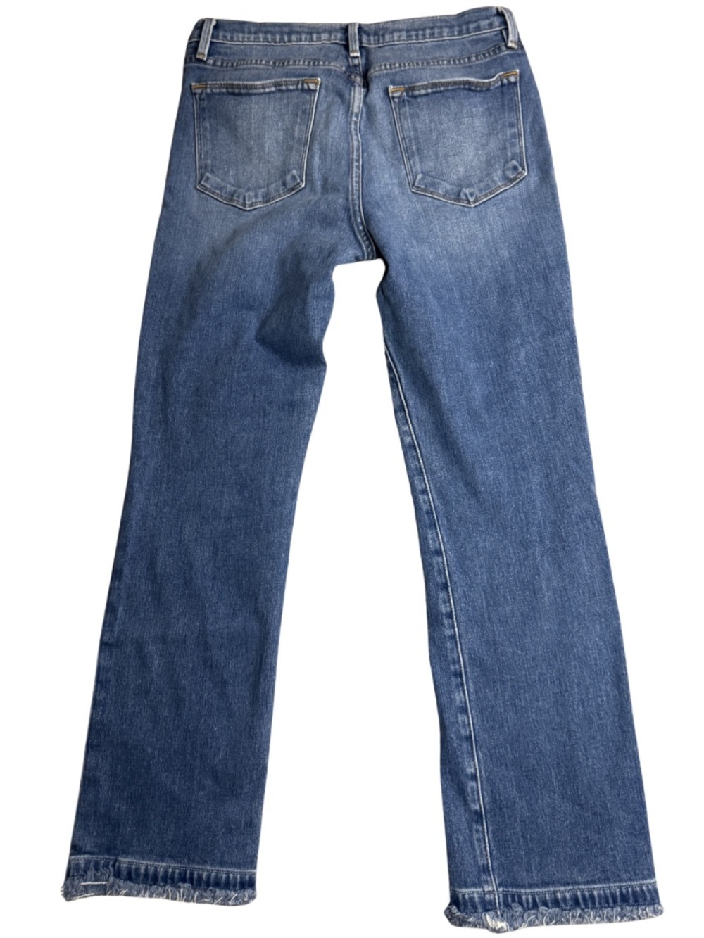 Frame Denim Le High cropped high-rise straight-leg jeans Size 30 - Picture 6 of 10